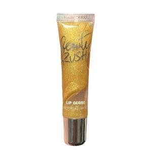 Victoria’s Secret Beauty Rush Spice Girl Lip Gloss Gold Shimmer Discontinued NWT